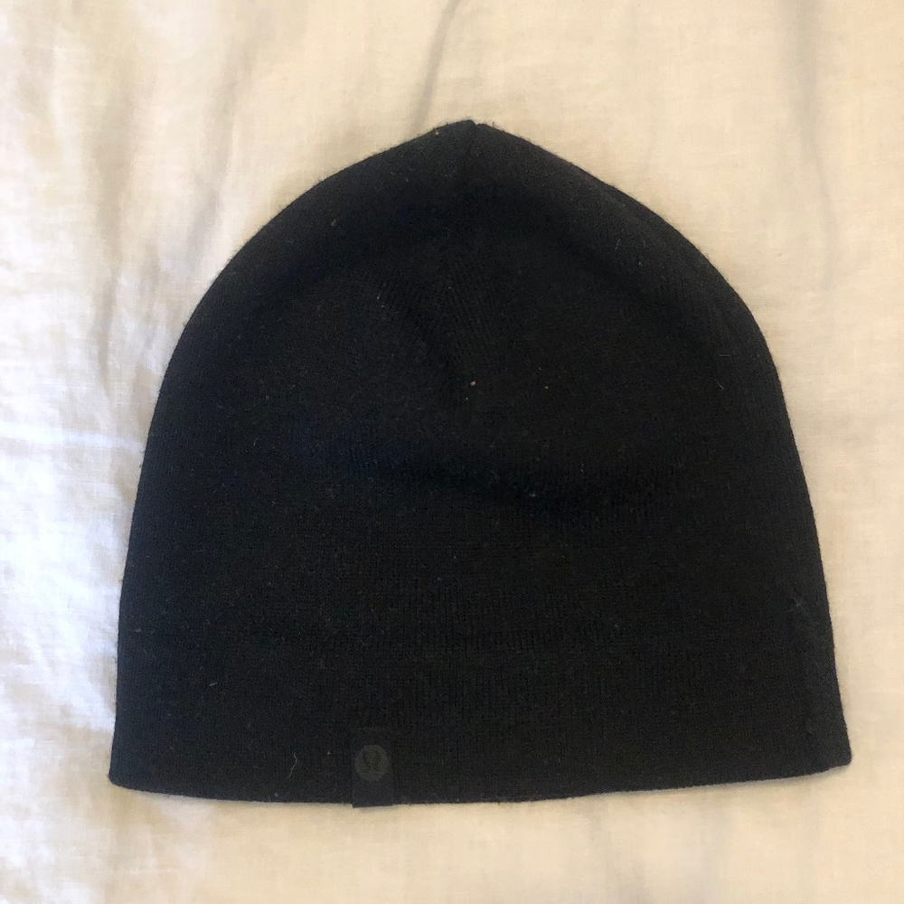 Lululemon Black Beanie